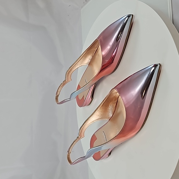 Christian Louboutin Hot Chickita Sling Leather Slingback Flats Size 39 - Picture 3 of 17